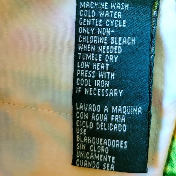 Ralph Lauren Petite Floral Hawaiian Tropical Linen Shorts - Picture 10 of 15